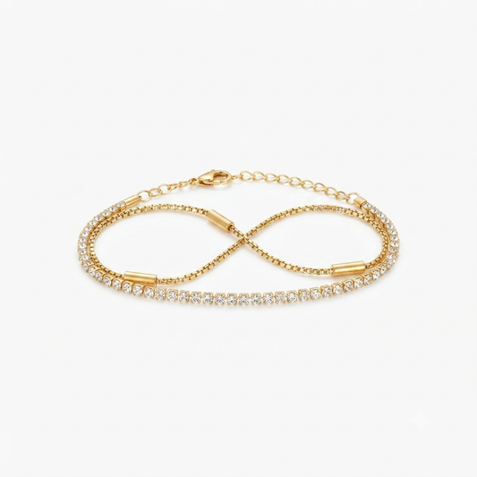 Luxury Layered Gold Bracelet
