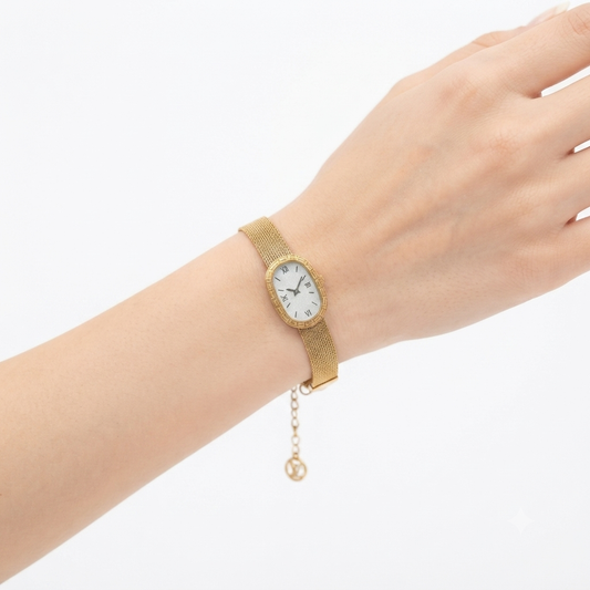 Old Money Aesthetic 2 Gold Bracelet Set